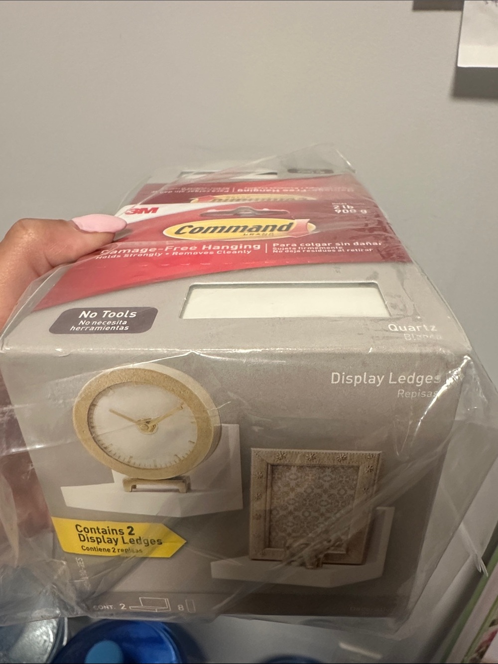 Commando White Display Ledges 2-Packs new